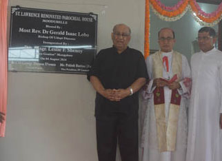 Renovated Presbytery of St. Lawrence Church, Moodubelle Inaugurated and Blessed