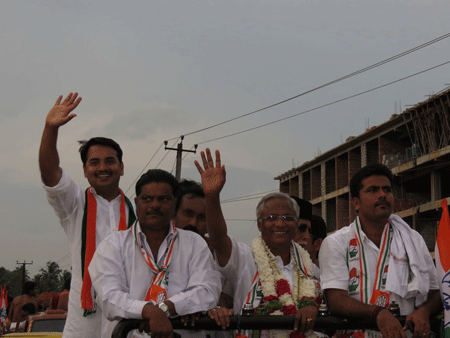 MLA J R Lobo Supporters Celebrates Victory