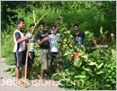 Udupi/M’Belle: Group of Young Villagers show the way in community service