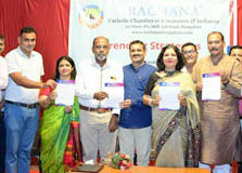 RACHANA Catholic chamber of Commerce and Industry, Mangalore  holds talk on    ’Trending Strat