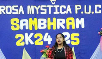 Mangalore: Rosa Mystica PU College Celebrates Big Talent Hunt– SAMBHRAM