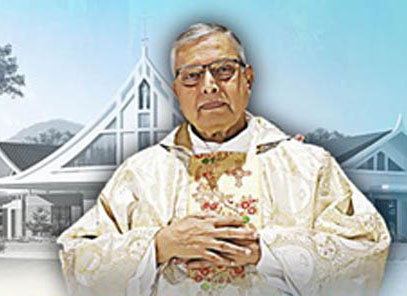 Monsignor Felix Joseph Noronha celebrated his Golden Sacerdotal Jubilee at Sagar, Shivamogga