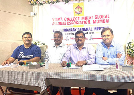 Mumbai: Old Students Association of Vijaya College Mulki holds third Annual General Meeting